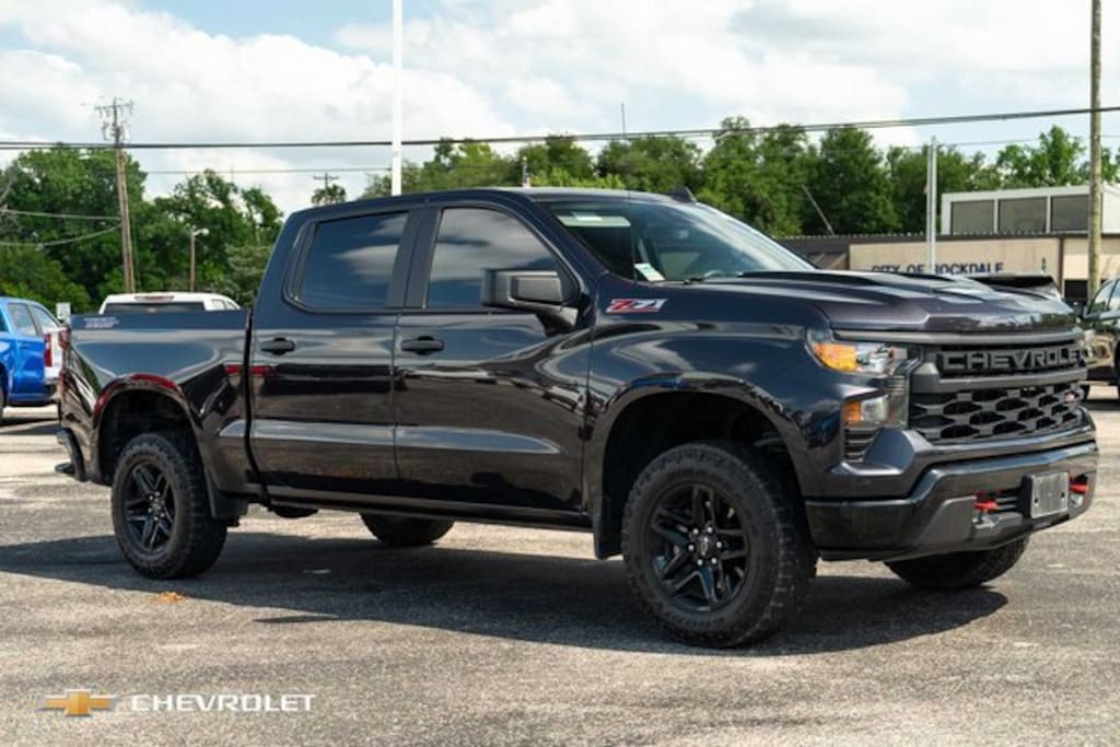 Used 2023 Chevrolet Silverado 1500 Custom Trail Boss Truck Crew Cab