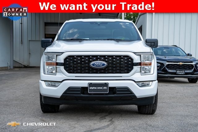 Used 2022 Ford F-150 XL with VIN 1FTEW1CP4NFA48608 for sale in Rockdale, TX