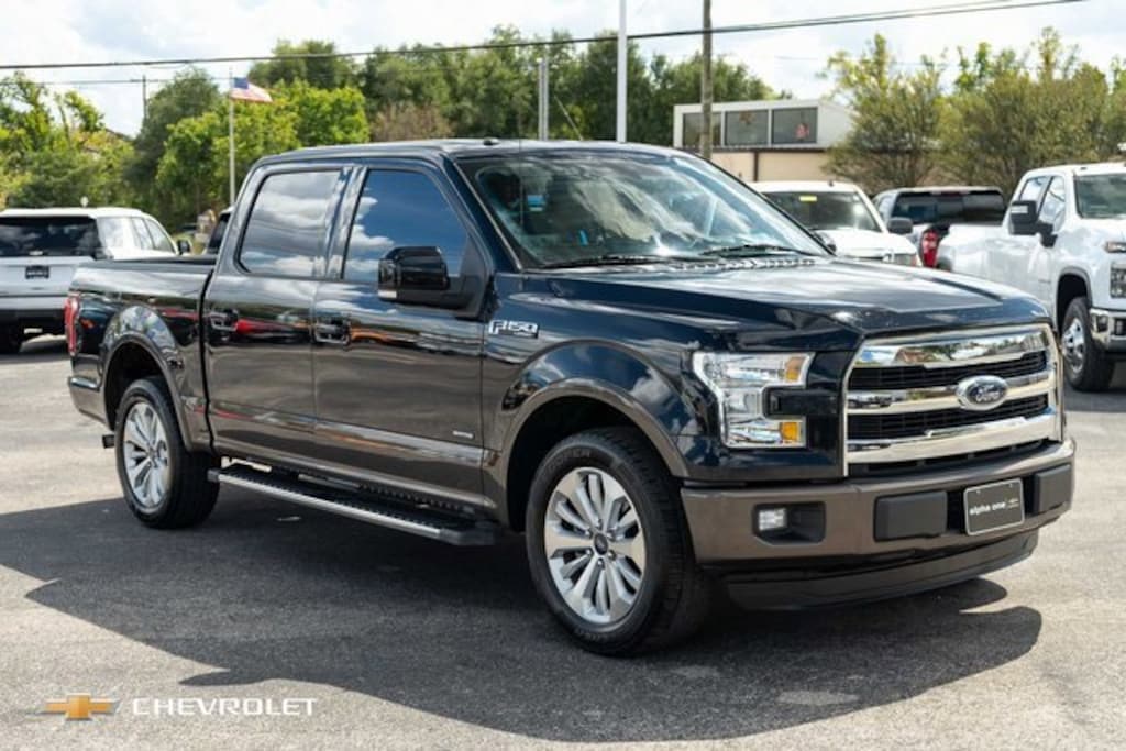 Used 2016 Ford F-150 Lariat Truck SuperCrew Cab