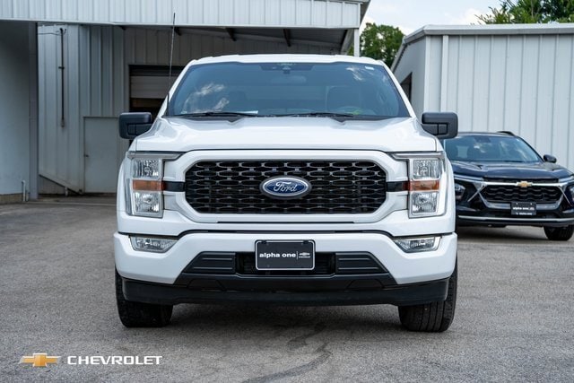 Used 2022 Ford F-150 XL with VIN 1FTEW1CP4NFA48608 for sale in Rockdale, TX