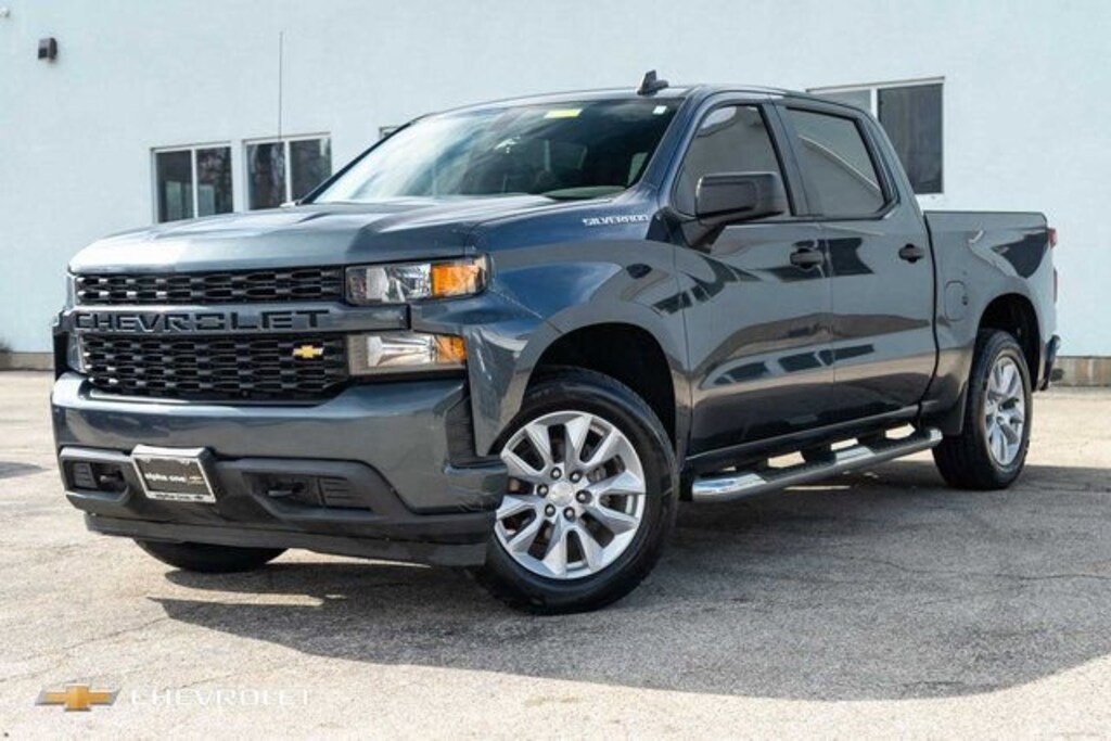 Used 2019 Chevrolet Silverado 1500 Custom Truck Crew Cab