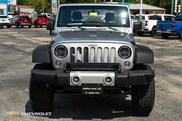 Used 2018 Jeep Wrangler JK Sport with VIN 1C4AJWAG1JL858125 for sale in Rockdale, TX