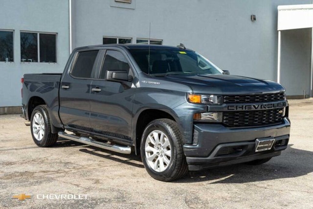 Used 2019 Chevrolet Silverado 1500 Custom Truck Crew Cab