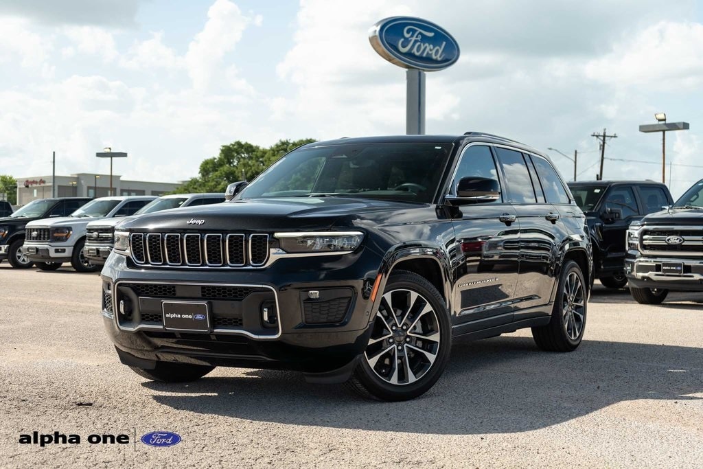 Used 2023 Jeep Grand Cherokee Overland with VIN 1C4RJHDG2PC573128 for sale in La Grange, TX