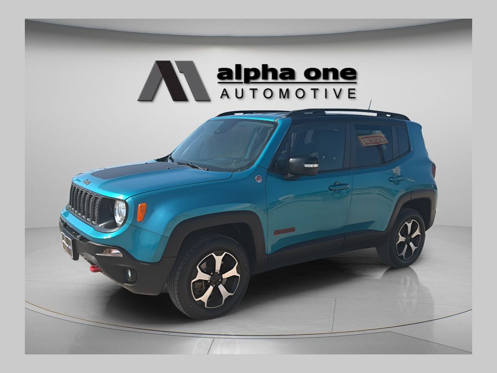 Used 2022 Jeep Renegade Trailhawk with VIN ZACNJDC18NPN83446 for sale in La Grange, TX