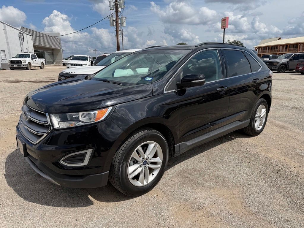 Used 2017 Ford Edge SEL with VIN 2FMPK3J90HBC36323 for sale in La Grange, TX