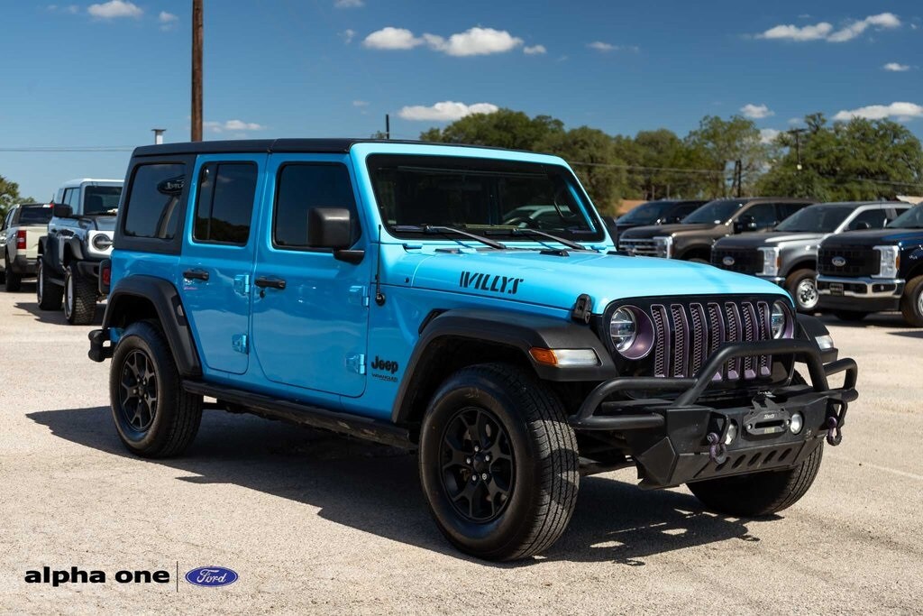 Used 2021 Jeep Wrangler Unlimited Willys SUV
