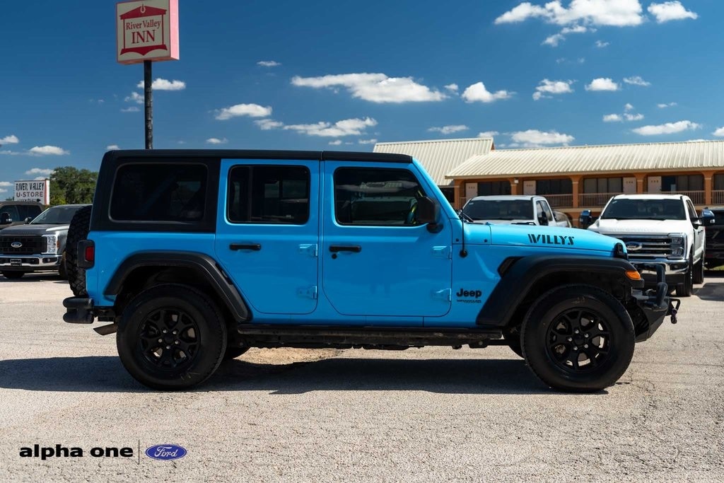 Used 2021 Jeep Wrangler Unlimited Willys SUV