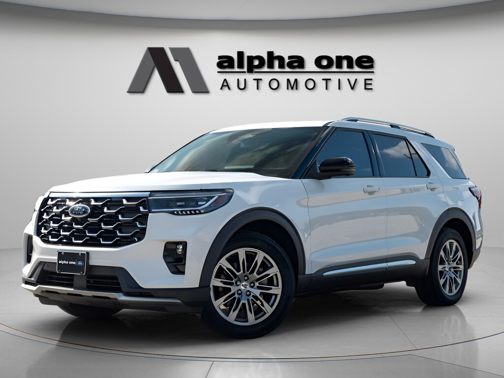 New 2026 Ford Explorer Platinum SUV