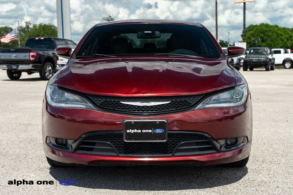 Used 2016 Chrysler 200 S with VIN 1C3CCCBB6GN158204 for sale in La Grange, TX