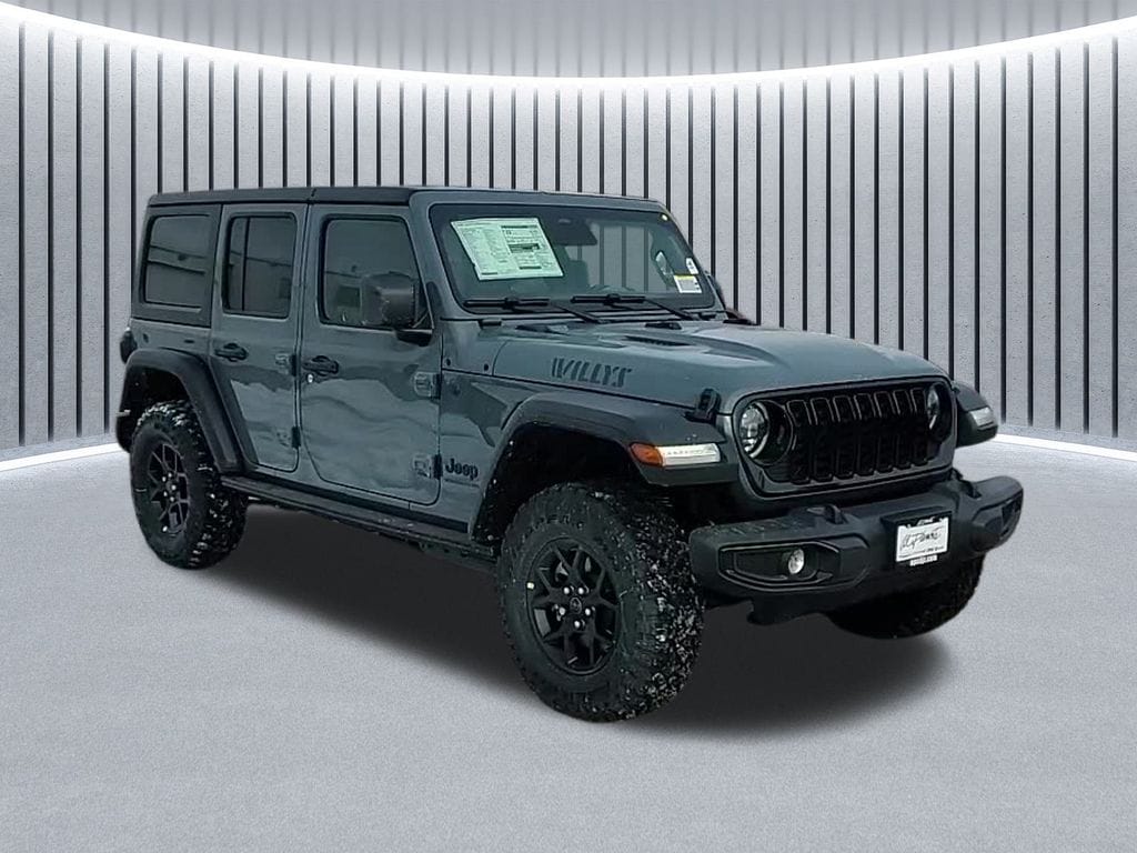 New 2026 Jeep Wrangler 4-DOOR WILLYS Sport Utility