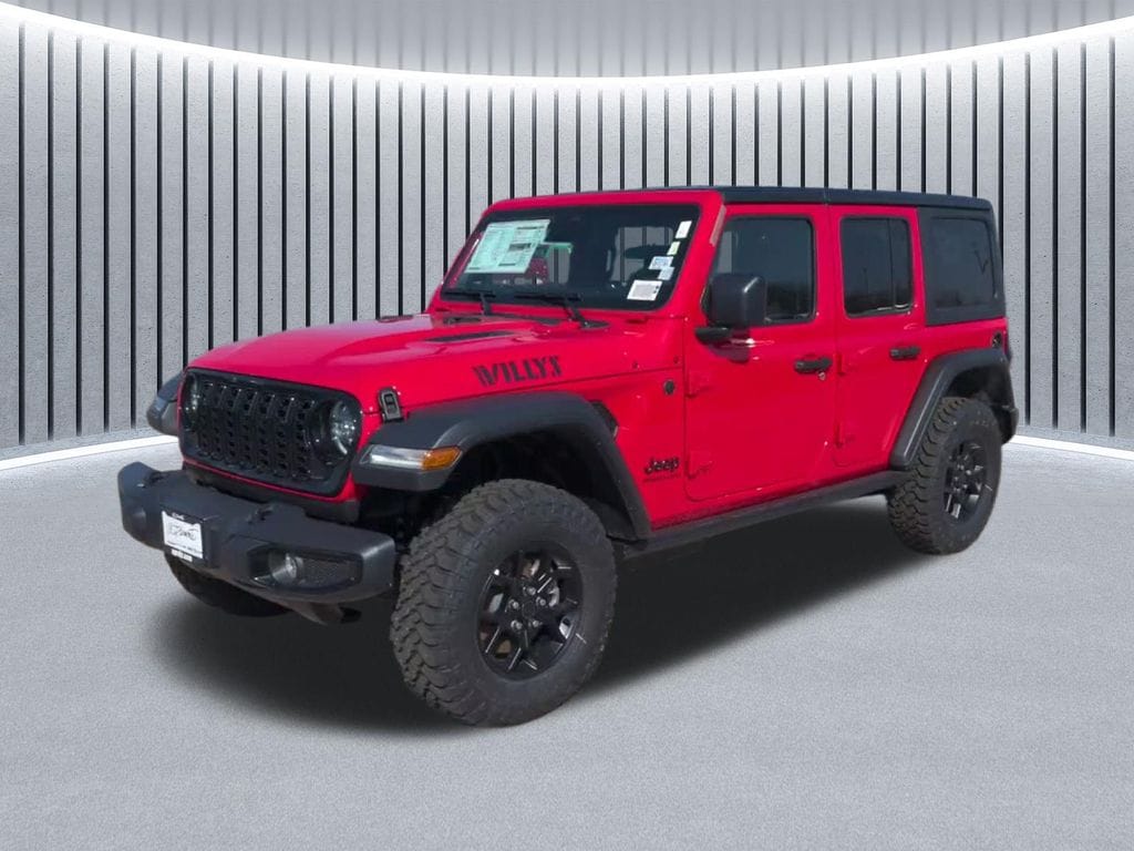 New 2026 Jeep Wrangler 4-DOOR WILLYS Sport Utility