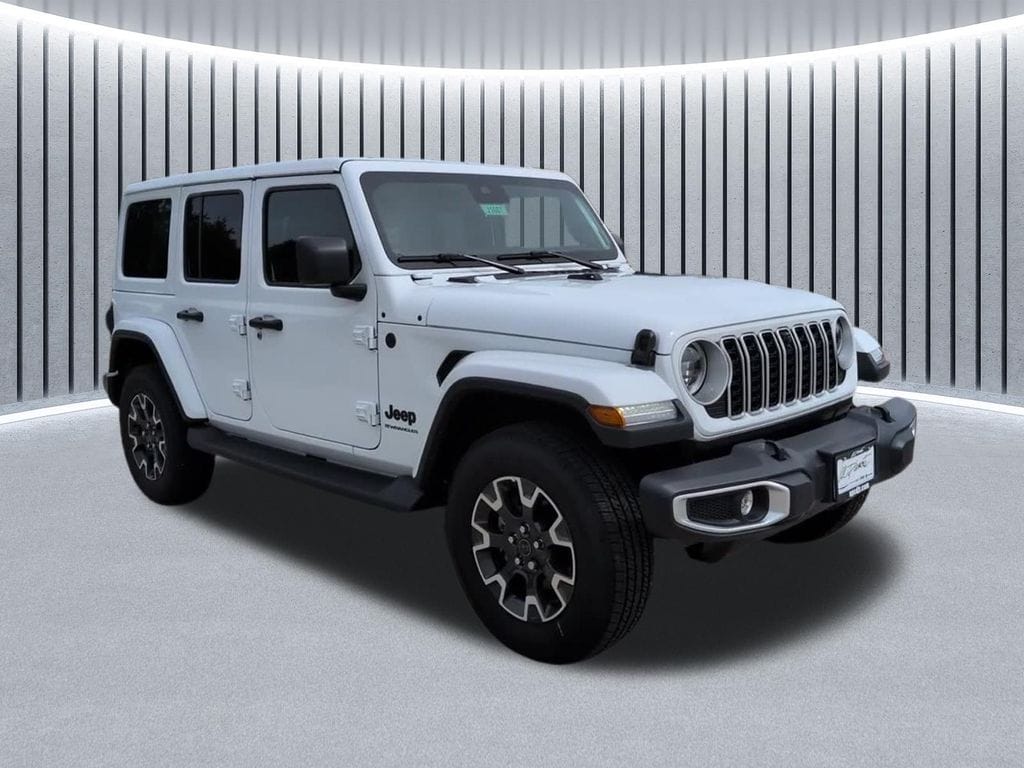 New 2025 Jeep Wrangler 4-DOOR SAHARA Sport Utility