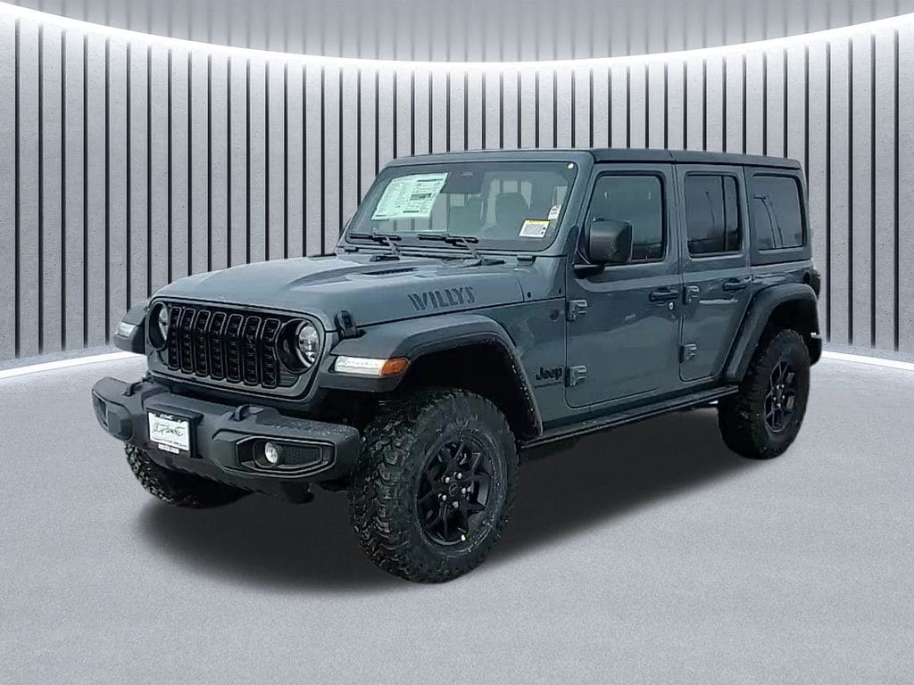 New 2026 Jeep Wrangler 4-DOOR WILLYS Sport Utility