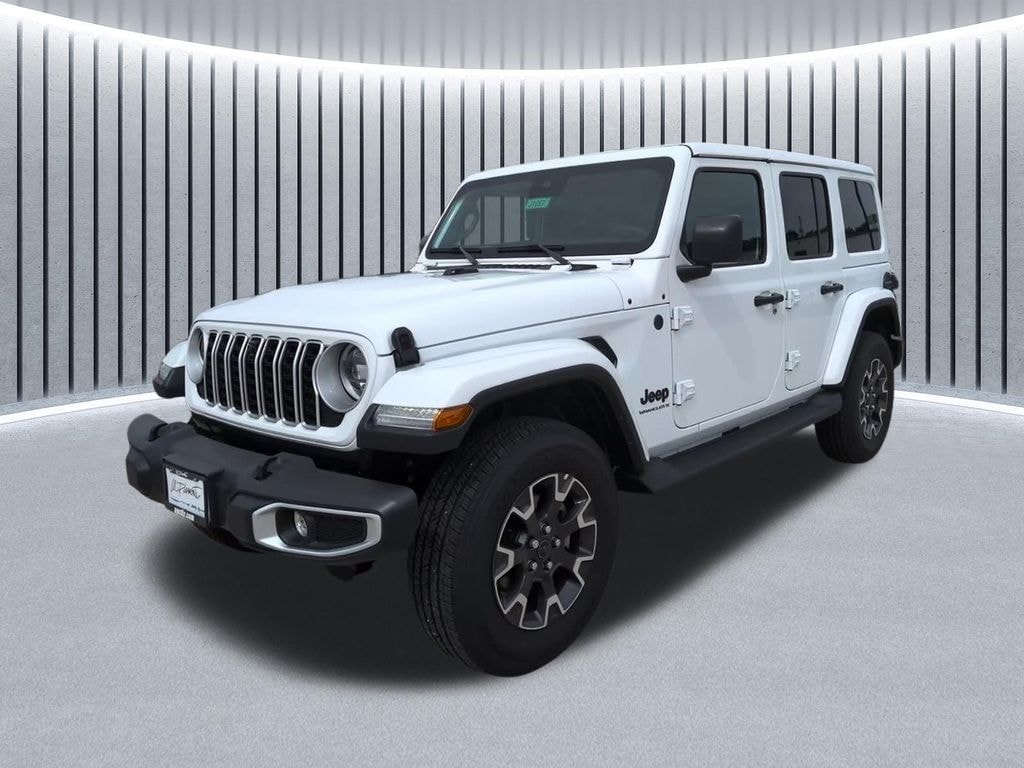 New 2025 Jeep Wrangler 4-DOOR SAHARA Sport Utility