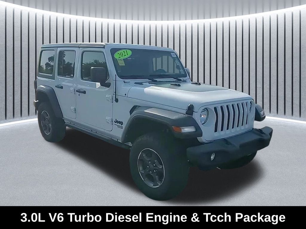 Used 2021 Jeep Wrangler Unlimited Sport SUV