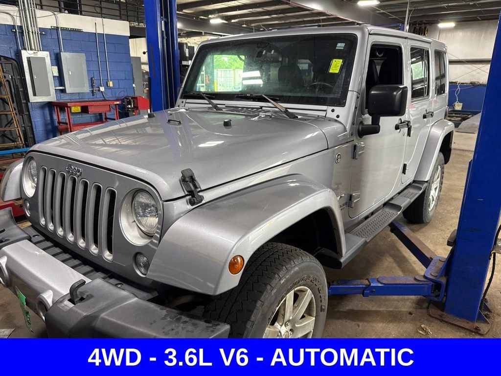 Used 2016 Jeep Wrangler JK Unlimited Sahara 4x4 SUV