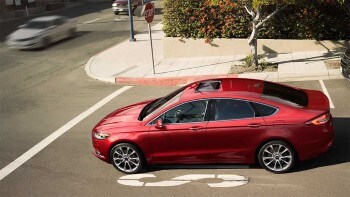 2017 Ford Fusion Red