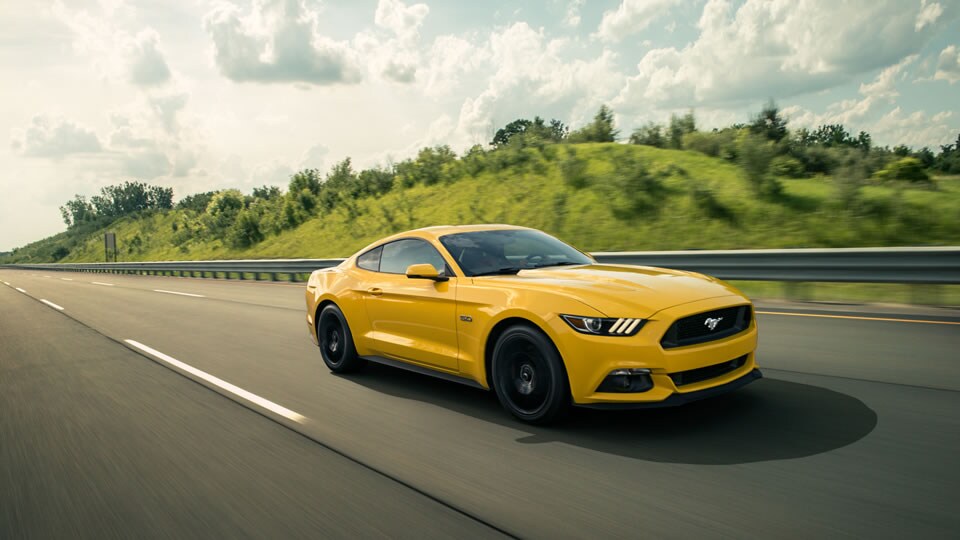 2017 Ford Mustang Yellow