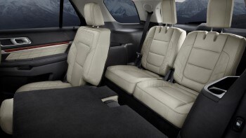 2017 Ford Explorer Seat Fold Down