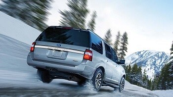 2016 Ford Expedition XLT Ingot Silver Rear