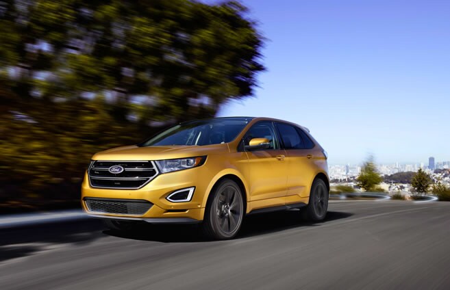 2017 ford crossover white