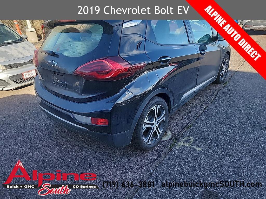 Used 2019 Chevrolet Bolt EV Premier with VIN 1G1FZ6S0XK4125656 for sale in Colorado Springs, CO