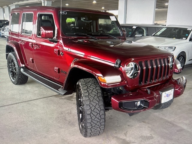 Used 2021 Jeep Wrangler Unlimited High Altitude with VIN 1C4HJXEM5MW604456 for sale in Pueblo, CO
