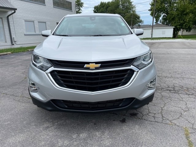 Certified 2021 Chevrolet Equinox LT with VIN 3GNAXKEV2MS145191 for sale in Kentland, IN