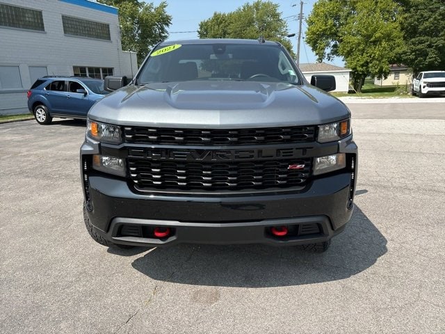 Used 2021 Chevrolet Silverado 1500 Custom with VIN 3GCPYCEFXMG399684 for sale in Kentland, IN