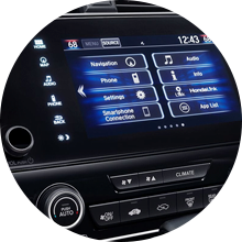 Display audio touch screen