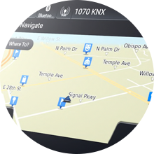 Satellite-Linked Navigation