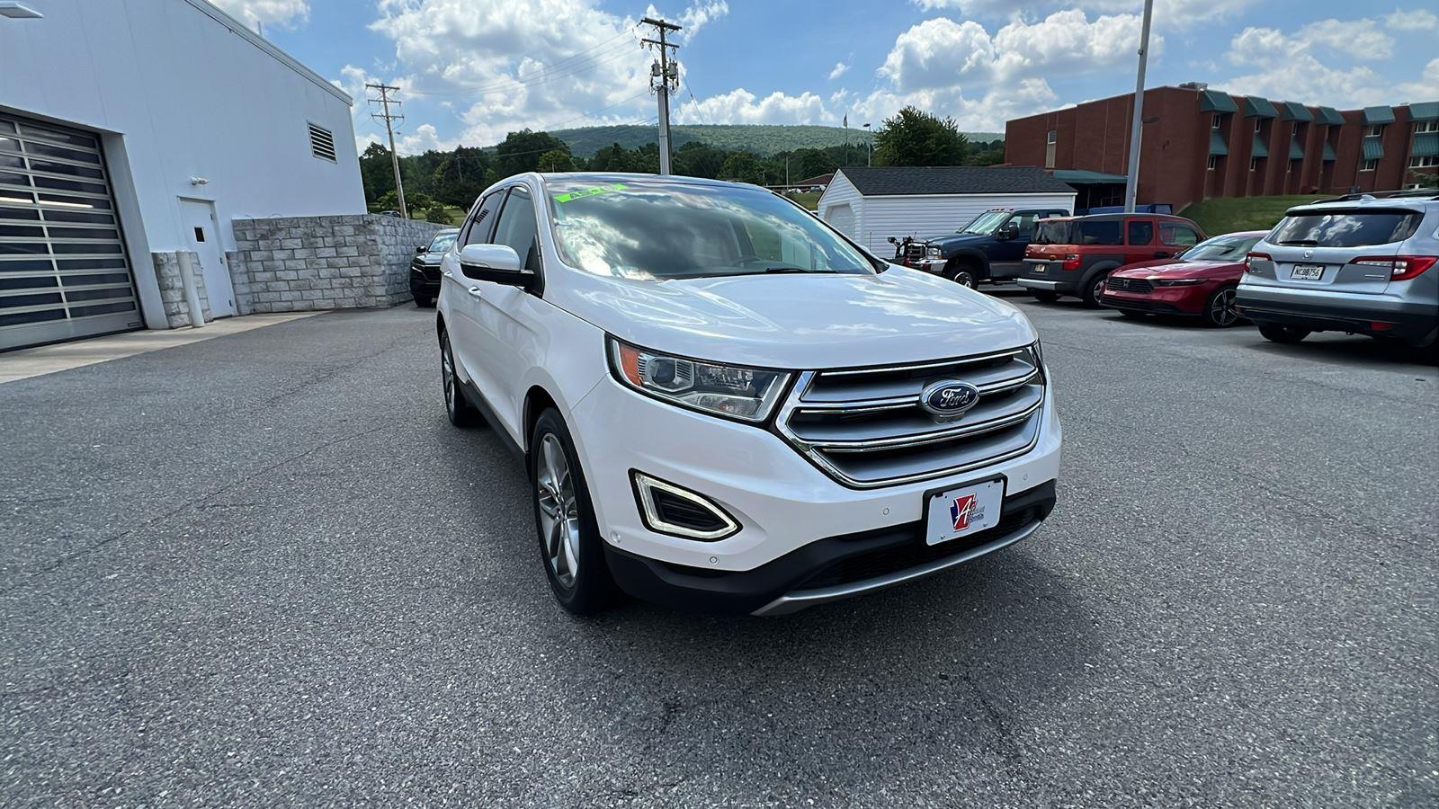 Used 2015 Ford Edge Titanium with VIN 2FMPK4K82FBB66848 for sale in Altoona, PA