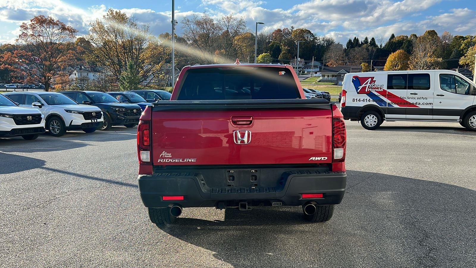 2022 Honda Ridgeline RTL photo 4