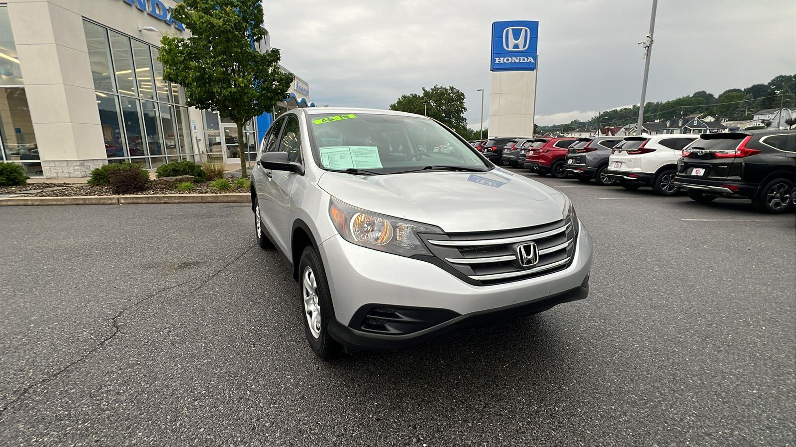 Used 2013 Honda CR-V LX with VIN 2HKRM4H36DH643575 for sale in Altoona, PA