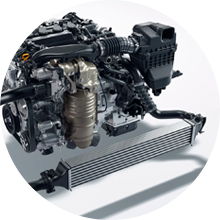 174-hp Turbocharged Engine