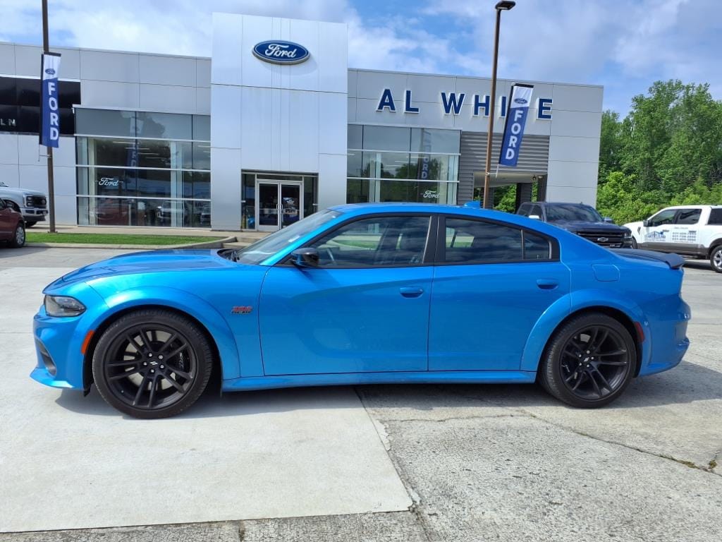Used 2023 Dodge Charger Scat Pack with VIN 2C3CDXGJ5PH663602 for sale in Manchester, TN