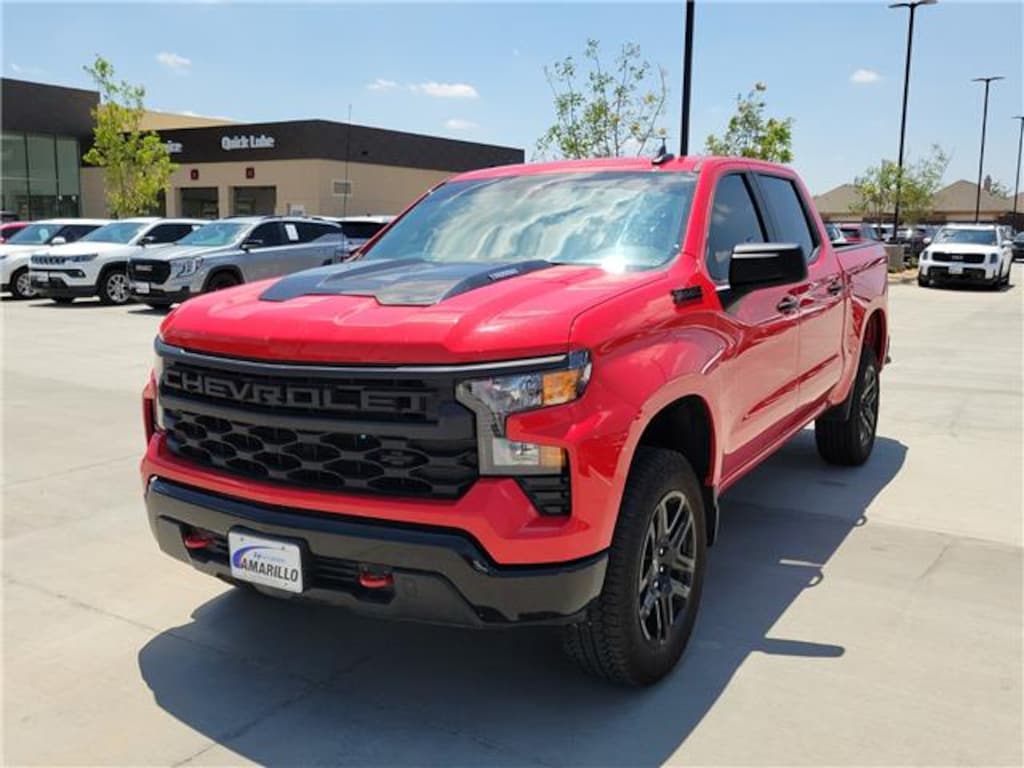 Used 2025 Chevrolet Silverado 1500 Custom Trail Boss 4x4 Crew Cab 5.75 ft. box 147.4