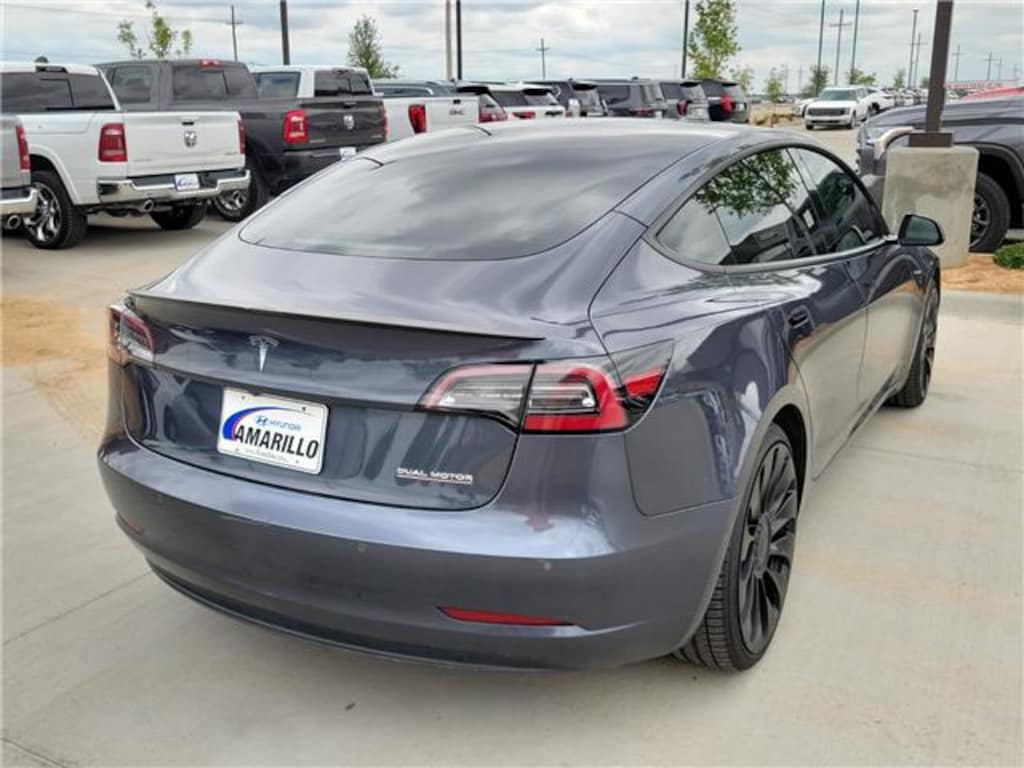 Used 2021 Tesla Model 3 Performance All-wheel Drive Sedan