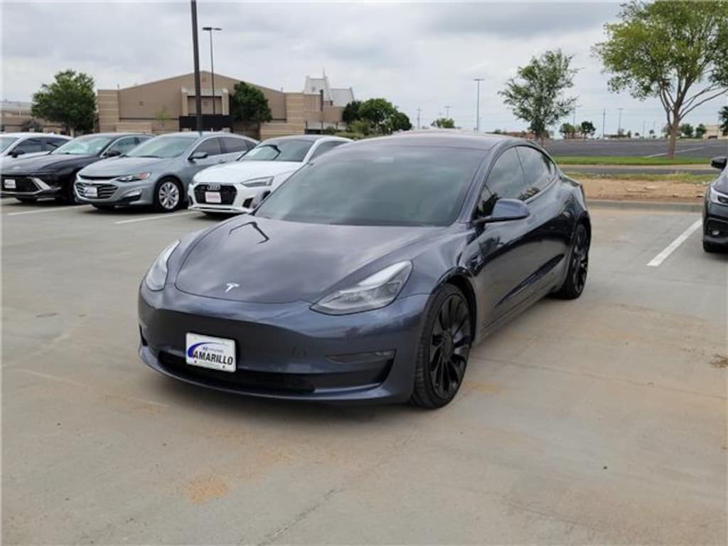Used 2021 Tesla Model 3 Performance All-wheel Drive Sedan