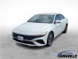 New 2025 Hyundai Elantra HEV Blue Sedan