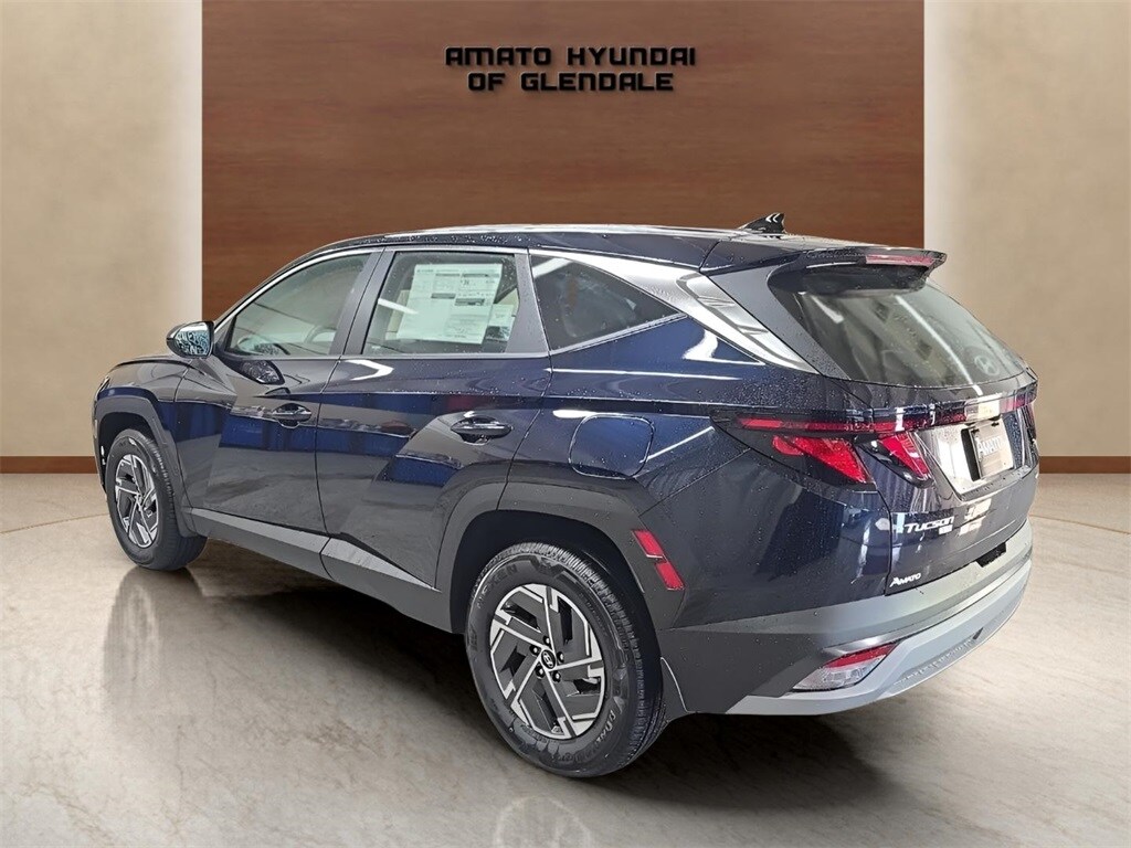 New 2026 Hyundai Tucson Hybrid Blue SUV