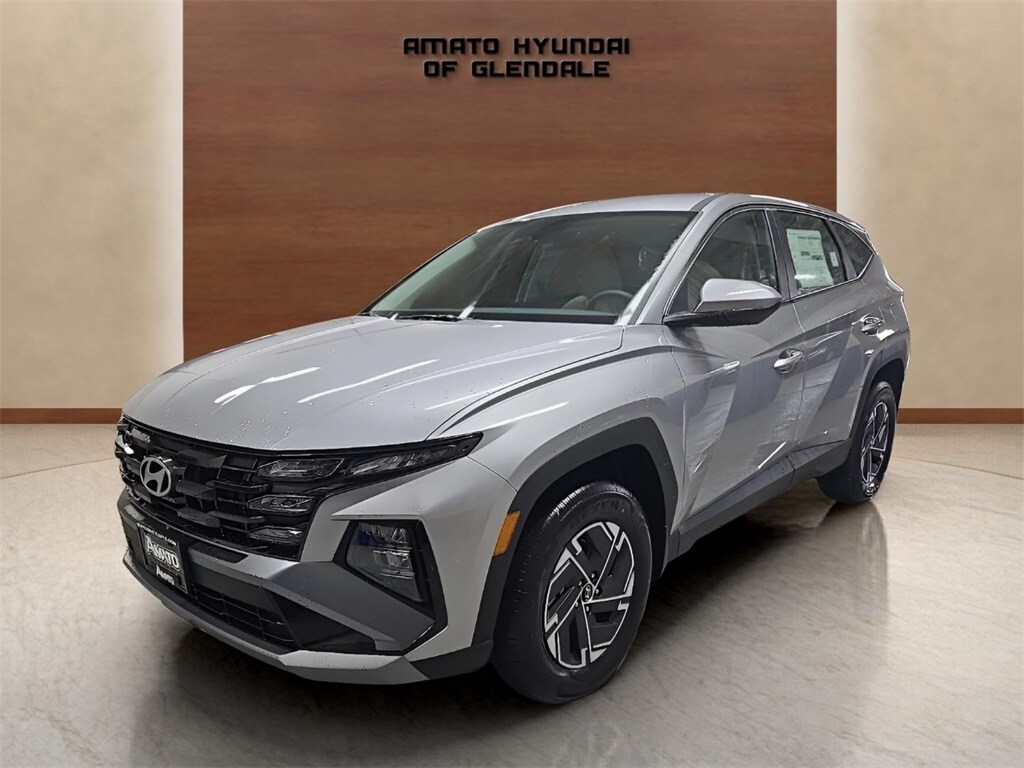 New 2026 Hyundai Tucson Hybrid Blue SUV