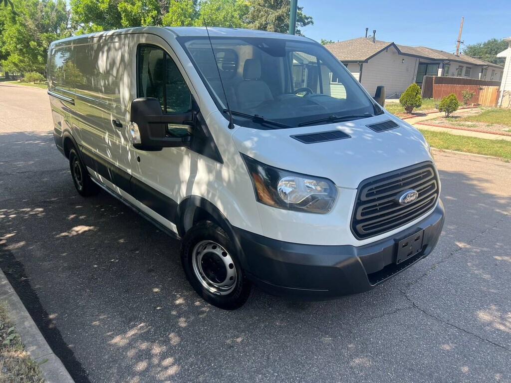 Used 2017 Ford Transit-250 w/Sliding Pass-Side Cargo-Door Van Low Roof Cargo Van