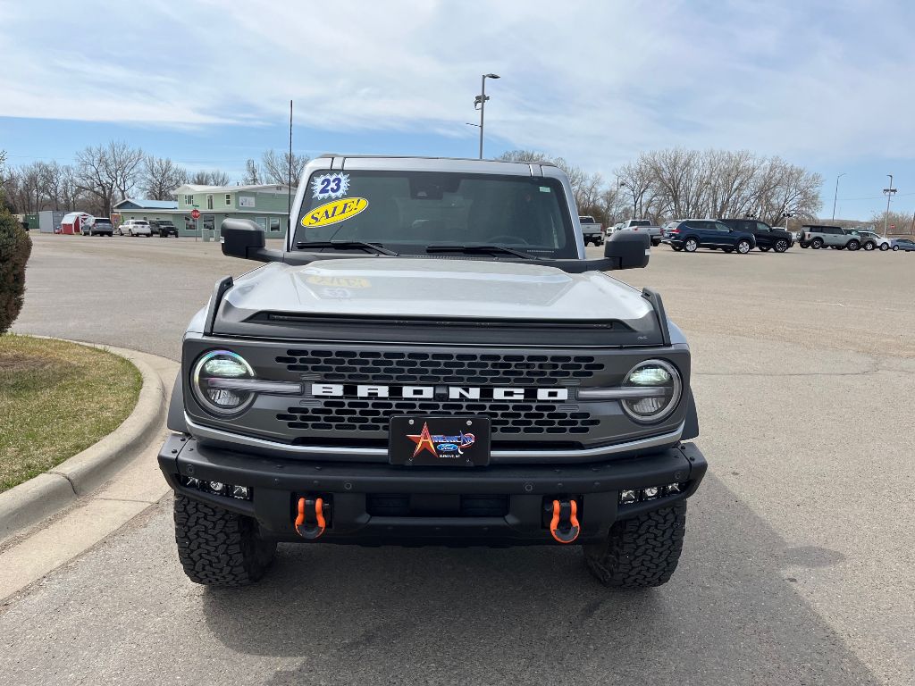 Used 2023 Ford Bronco 4-Door Badlands with VIN 1FMEE5DP6PLB46757 for sale in Glendive, MT