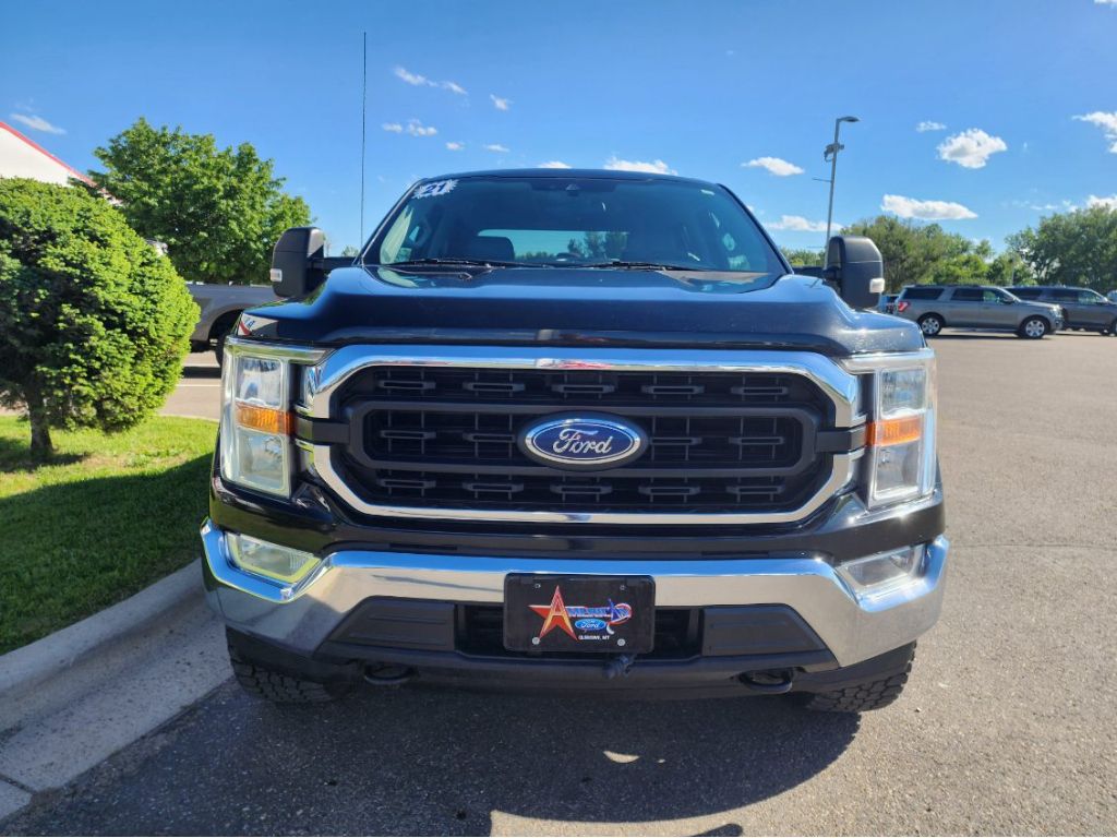 Used 2021 Ford F-150 XLT with VIN 1FTFW1E86MFB21325 for sale in Glendive, MT