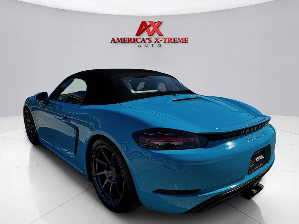 Used 2018 Porsche 718 Boxster S Cabriolet