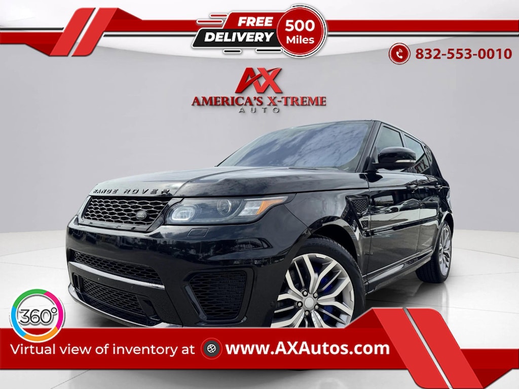 Used 2016 Land Rover Range Rover Sport 5.0L Supercharged SVR SUV