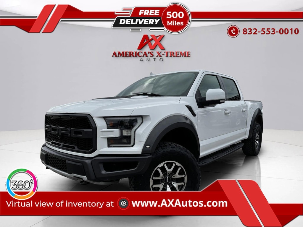 Used 2019 Ford F-150 Raptor Truck SuperCrew Cab