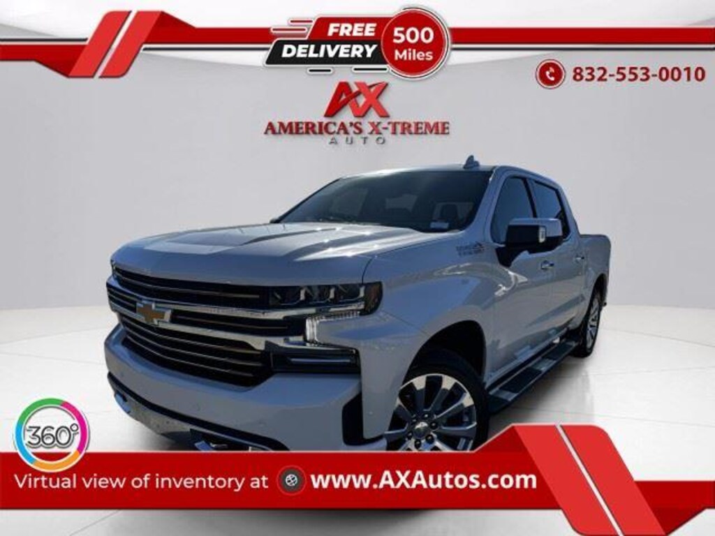 Used 2021 Chevrolet Silverado 1500 High Country Truck Crew Cab